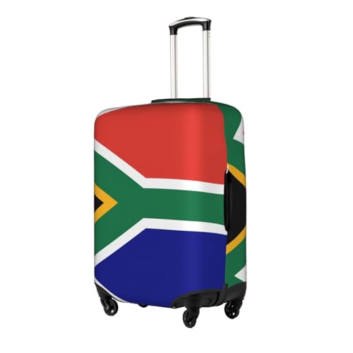 South African Flag Print Travel Elastic Suitcase Luggage Baggage Cover Protector, Washable And Anti-Scratch2