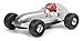 Produktbild Schuco 450987000-Studio Racer Silver-Max #5, my1stSchuco, Spielauto für Kinder ab 1 Jahr, Rennwagen Spielzeug ab 12 Monaten, silber/schwarz