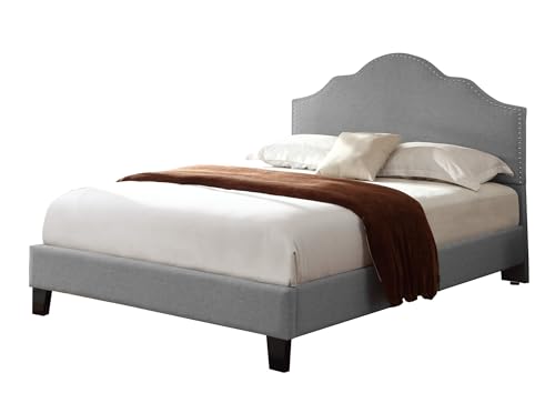 LAKE LIFE Transform Your Bedroom with a Queen Upholstered Bed,