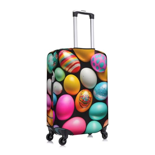 Easter Eggs Print Luggage Cover Suitcase Protector Anti-scratch Fits 18-32 Inch Trolley Case3