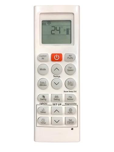 Image of Upix Compatible for LG AC Remote No. 36R | No Backlight | Exact Match Required