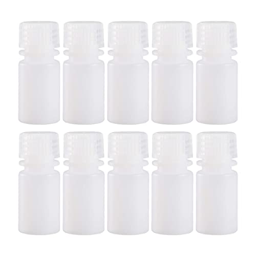 Unomor Pcs Acid Alkali Resistant Bottles for Juice Polypropylene Wide Mouth Lab Storage