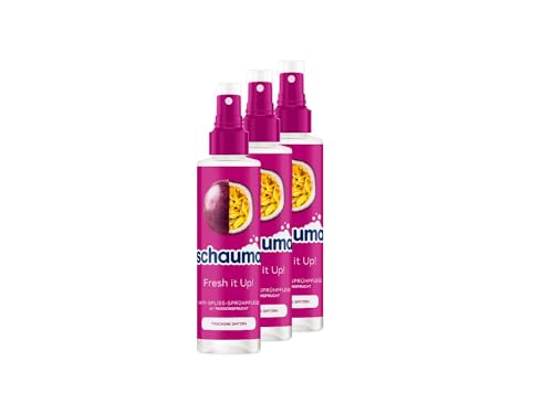 Schauma Cuidado en spray Fresh it Up! (3 x 200 ml), acondicionador con spray que ayuda a desenredar el cabello, acondicionador con protección contra el calor hasta 230 °C, acondicionador para cabello