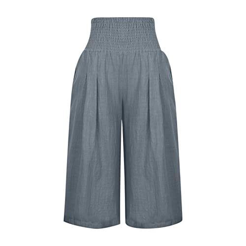 White Linen Pants Women,Linen Dresses For Women Casual Summer,Pantalón De Mujer,Womens Pants Dressy Casual,Wide Leg Capri Pants For Women,Cargo Pants Women,Summer Pants Women #TOP2