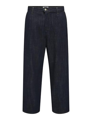 Jean Only & Sons Onsdani Wide Crop DB 5434 PIM DNM Homme décontracté