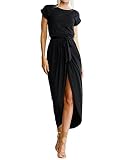  HAHAEMMA - Vestido - para Mujer Negro XXL