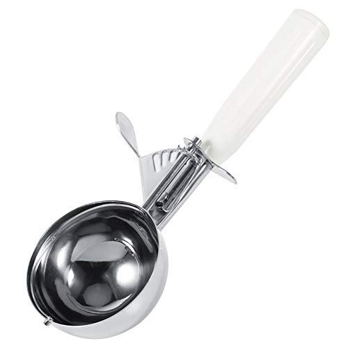 Yosoo Cucchiaio per gelato in acciaio inossidabile, cucchiai di frutta e verdura, strumento per gadget da cucina e caffè, 9 misure (dimensioni: 8 cm)