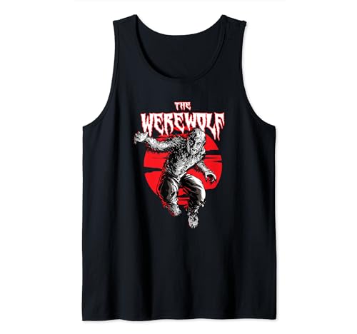 Werewolf by Night camiseta de tirantes Marvel con estampado Blood Moon