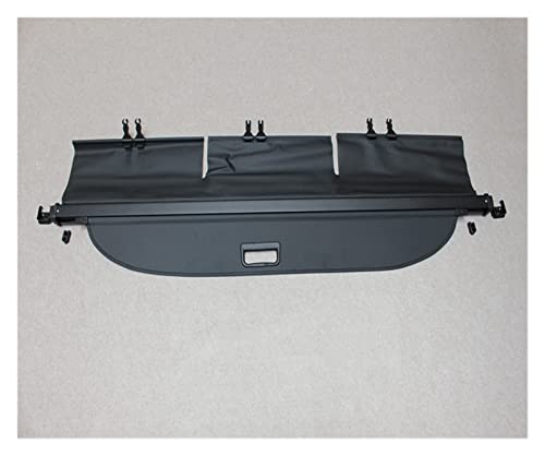 Cubierta de carga retráctil para Hyundai Santa Fe 2011 2012: accesorio maletero negro 2