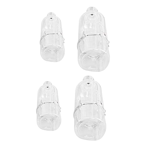 Mipcase 4 Pcs Garrafa De Agua Garrafa De Água Para Hamster Bebedouro Automático Para Pet Garrafa De