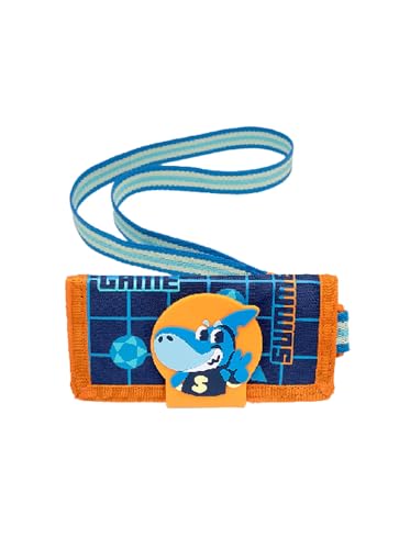 PUKET - Carteira Infantil Puket Tubarão Futevôlei Azul Marinho