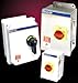 Mersen ECFBCC303RP0 Class CC Fuse Enclosed Disconnect Switch with Pistol Handle, 12 NEMA Enclosure, 3 Pole, 600VAC, 30 Ampere, Compact