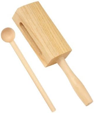 Wood Block With Wooden Mallet - ab Kids -130
