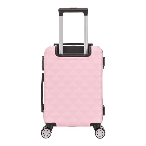 SANTINO, Mala de Bordo Madrid 4 Rodas Duplas 360º Santino P ABEV501P Cor: Pink