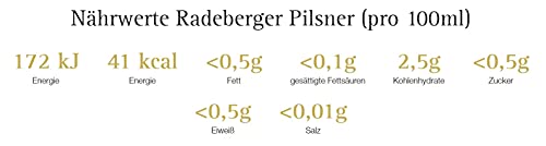 Radeberger Pilsner, EINWEG 24x0,50 L Dose