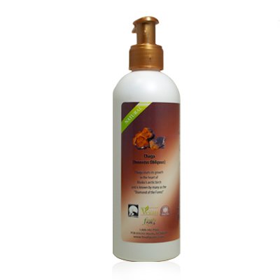 Finally Pure - All Natural Chaga Lotion with Rose Hips - Made with Organic Ingredients and Wild Harvested Alaskan Chaga