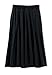 Woman Within Plus Size Wide Elastic Waist Skirt - 4X, Black