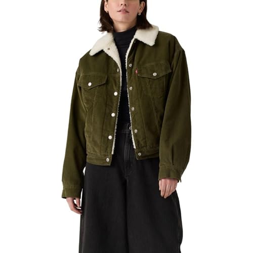 Image of Levi's Women's 90s Sherpa Trucker Jacket (Standard and Plus)
