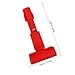 Artibetter 2pcs Detachable Mop Head Clamps Replacement Clips Commercial Mop Handle Holders Plastic Making Parts for Floor Cleaning in Home and Industrial Use