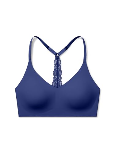Image of True & Co Women's True Body Triangle Lace Racerback Bra
