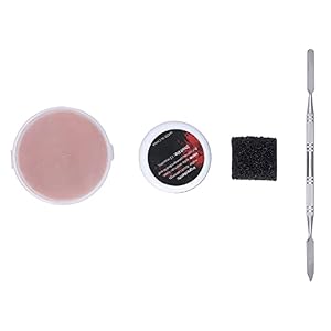 Kit de cera para cicatrices, cera para la piel de heridas de modelado falso, maquillaje de escenario de Halloween, cera…