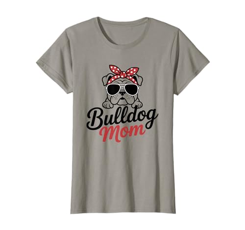 Mamá de Bulldog Dog Camiseta
