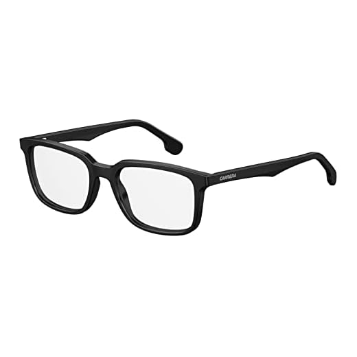 Carrera Armação retangular masculina 5546/V para óculos de grau, Preto, 52mm, 18mm