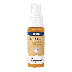 Rayher Textil Spray 35027162 goldgelb 50 ml