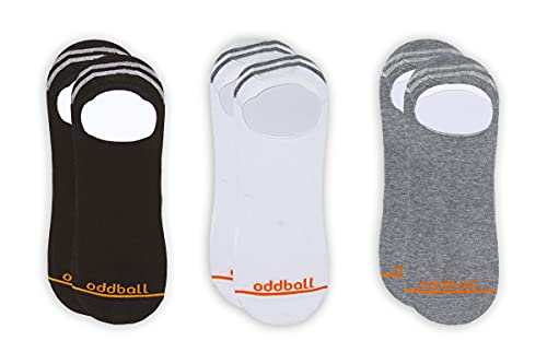 Men's Loafer No Show Socks – XXL Size 14–18 – 3-Pack Invisible, No-Slip Gel Heel, Ultra-Soft Cotton for Big Feet