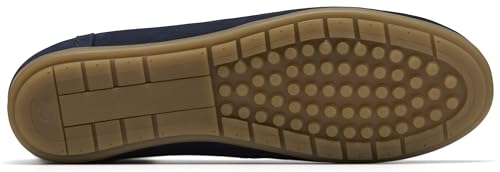Clarks Clarks Women's Elliotte Sail Moccasin Loafer, Navy Nubuck, 8