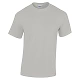 Gildan Men's Ultra Cotton Tee Extended Sizes, Sport Grey, XX-Large