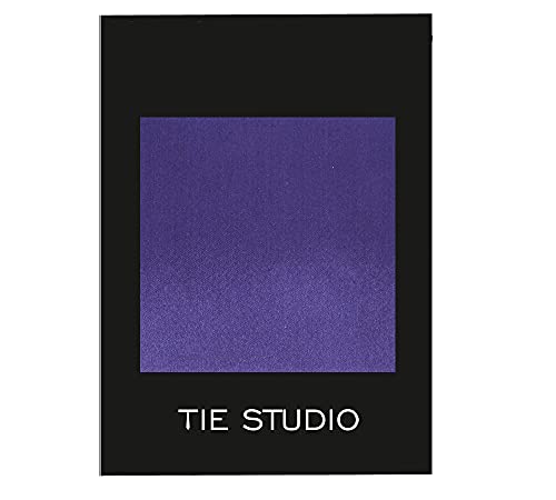 Image of TIE STUDIO Men's Solid Pocket Square | Size- 10cm x 10cm | Colour-Royal Blue | Pack of 1 |