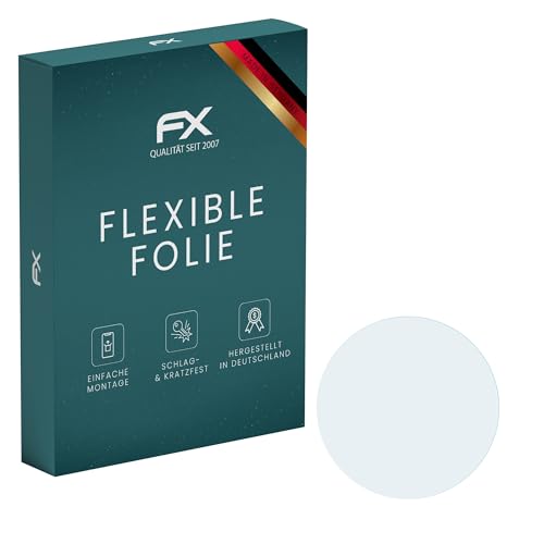 atFoliX Screen Protector compatible with Fossil Q Founder Protector Film, ultra clear and flexible FX Screen Protection Film (3X)
