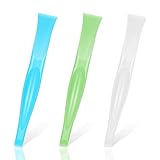 ZIMISI 2 In 1 Plastic Scraper Tool, No-Scratch Small Scraper Cleaning Tool, Multipurpose Sticker Remover Tool for Tight Spaces, Stiff Crevice Scrapers for Removing Paint, Labels, Car Detailing