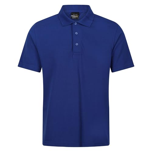 Regatta Professional Mens Pro 65/35 Short Sleeve Polo Shirt, New Royal, XXL EU