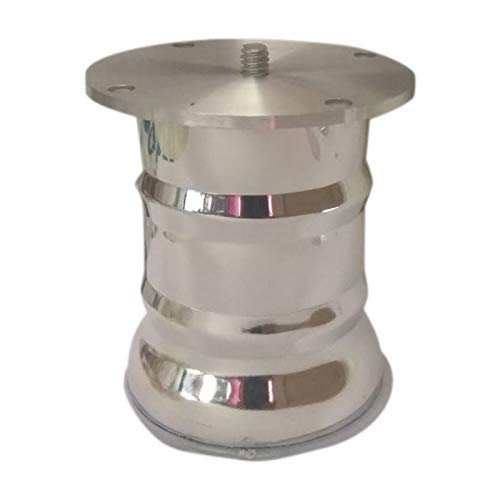 WILD Stainless Steel Sofa Legs Size 3"Inches (Silver) 4 Pcs. W103