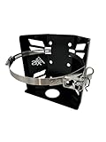 Heavy Duty - Robust Powder Coated Aluminum 5LB Propane Tank Mount Bracket for Overland Vehicle Camping 4x4 Offroad - Overland Axis by Preece Preece Precision