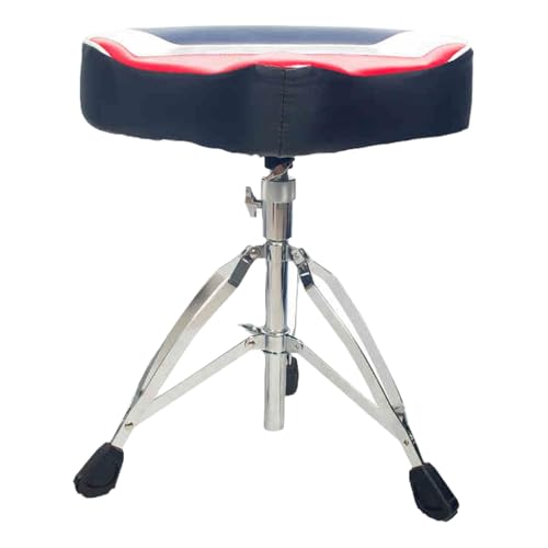 Vllentin Gitarrenhocker,Schlagzeughocker,HöHenverstellbar Trommelhocker,Faltbar,Leicht Zu Transportieren,Leicht Zu Verstauen,Geeignet FüR Erwachsene Und Kind,Die Musikinstrumente Spielen