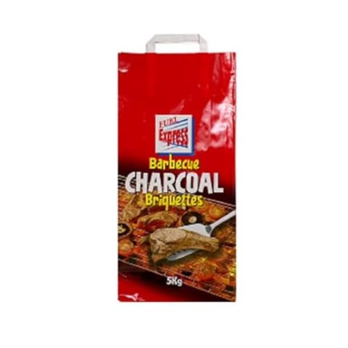 ASA® Barbacoa Fuel of Express 702421 - Briquetas de carbón vegetal (5 kg)
