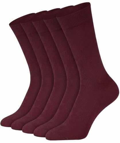 Image of Mysocks Unisex Extra Fine Combed Cotton Crew Socks |5 Pairs Set | Seamless Toe | Make Your Steps Enjoyable