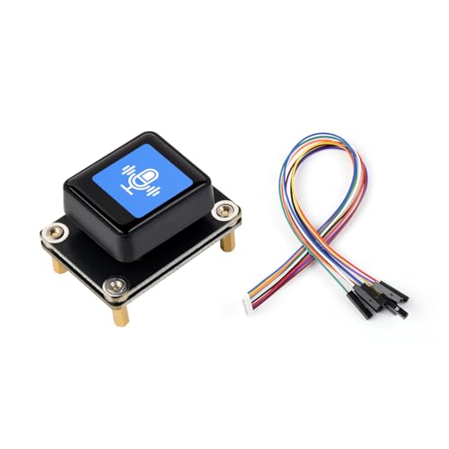 Waveshare 0.85inch Mechanical LCD ScreenKey, IPS Panel, 128 × 128 Resolution, 65K Color, SPI Communication Interface, Comes with Keycap+Switch+PCB Module, Black