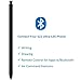 S22 Ultra Pen (withBluetooth) Replacement for Samsung Galaxy S22 Ultra, S Pen S22 Ultra Stylus (4096 Pressure Sensor) + Replacement Tips/Nibs (Black)