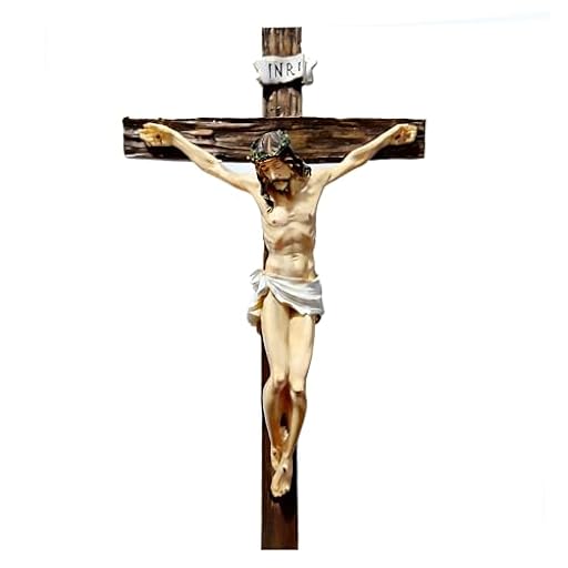 Crucifijo católico, cruz de pared, cruz de madera, cuadro de pared de Jesucristo, decoración del hogar, regalo religioso, escultura renacentista, decoración del hogar u oficina, en caja de regalo | Ya disponible en tu tienda friki favorita! En mundofriki.es!