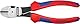Knipex Kraft-Seitenschneider schwarz atramentiert, mit Mehrkomponenten-Hüllen 180 mm 74 12 180