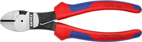 KNIPEX Kraft-Seitenschneider, 180 mm, 74 12 180 – Ansicht 3