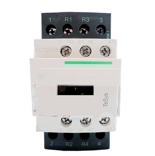Contacteur CA tétrapolaire LC1D258M7C 25A 220V avec contacts 2NO 2NF