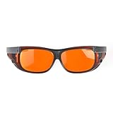 TEPTOARCH Eye Protection Glasses Tooth Whitening Light For Dentist Spectacles Red Goggle Glasses Protective Eye (1PCS)