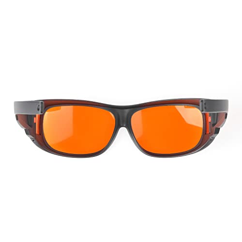 TEPTOARCH Eye Protection Glasses Tooth Whitening Light For Dentist Spectacles Red Goggle Glasses Protective Eye (1PCS)