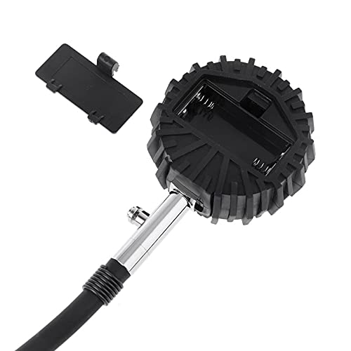 manomètre de pression des pneus, Pneu numérique à tête ronde 0-200 PSI compatible avec les vélos