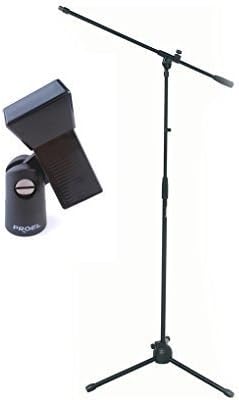 Proel RSM 180 tripod mic boom + APM30 spring clamp mic holder